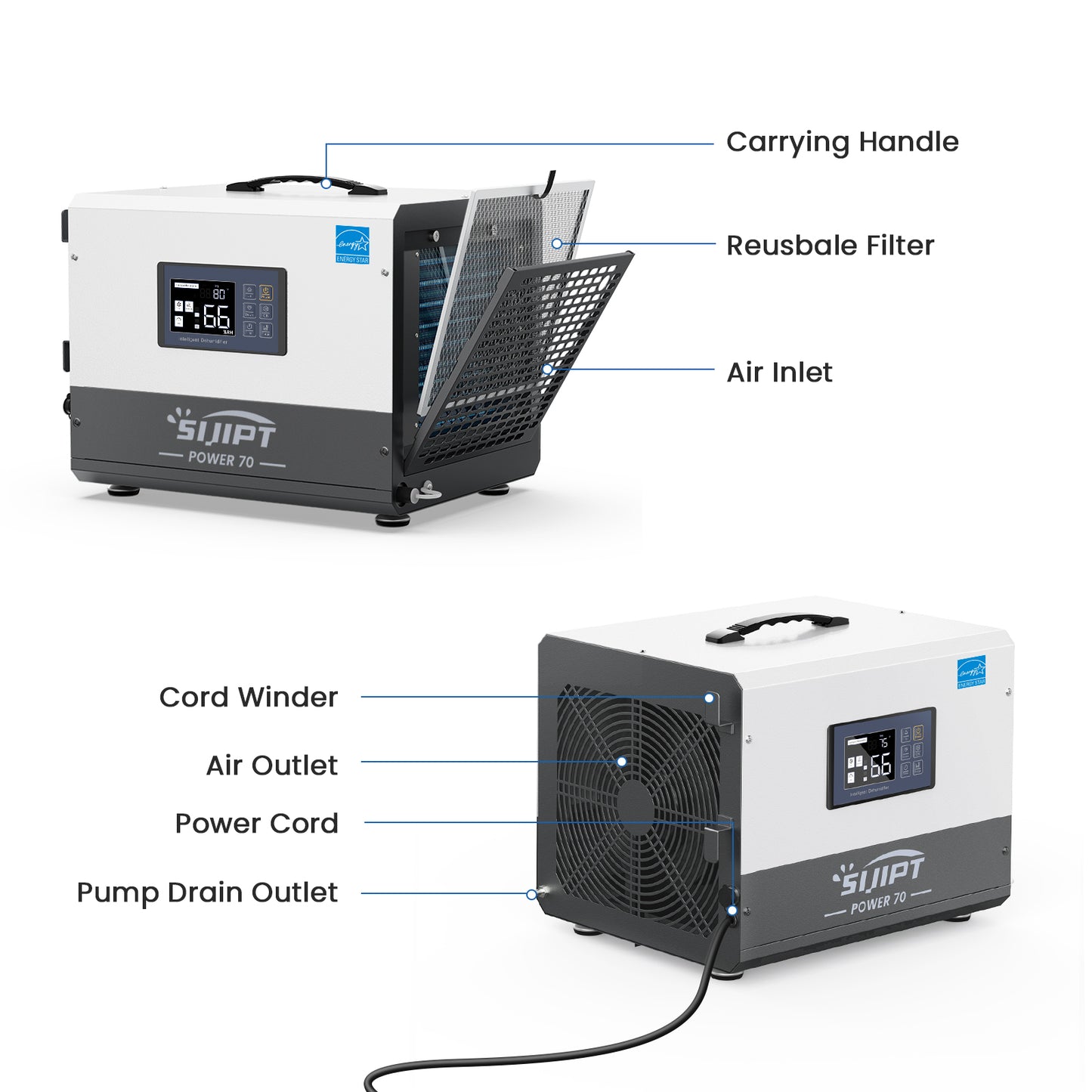 crawlspace dehumidifier