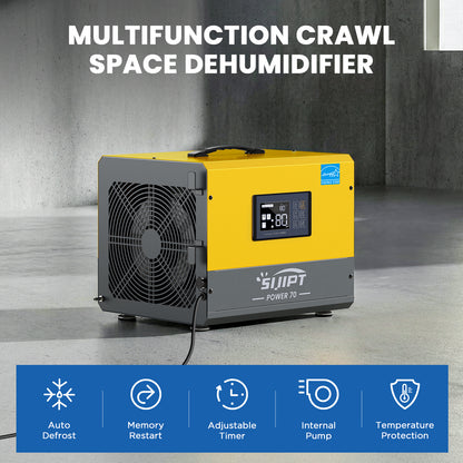 Sijipt Yellow Crawl Space Dehumidifier