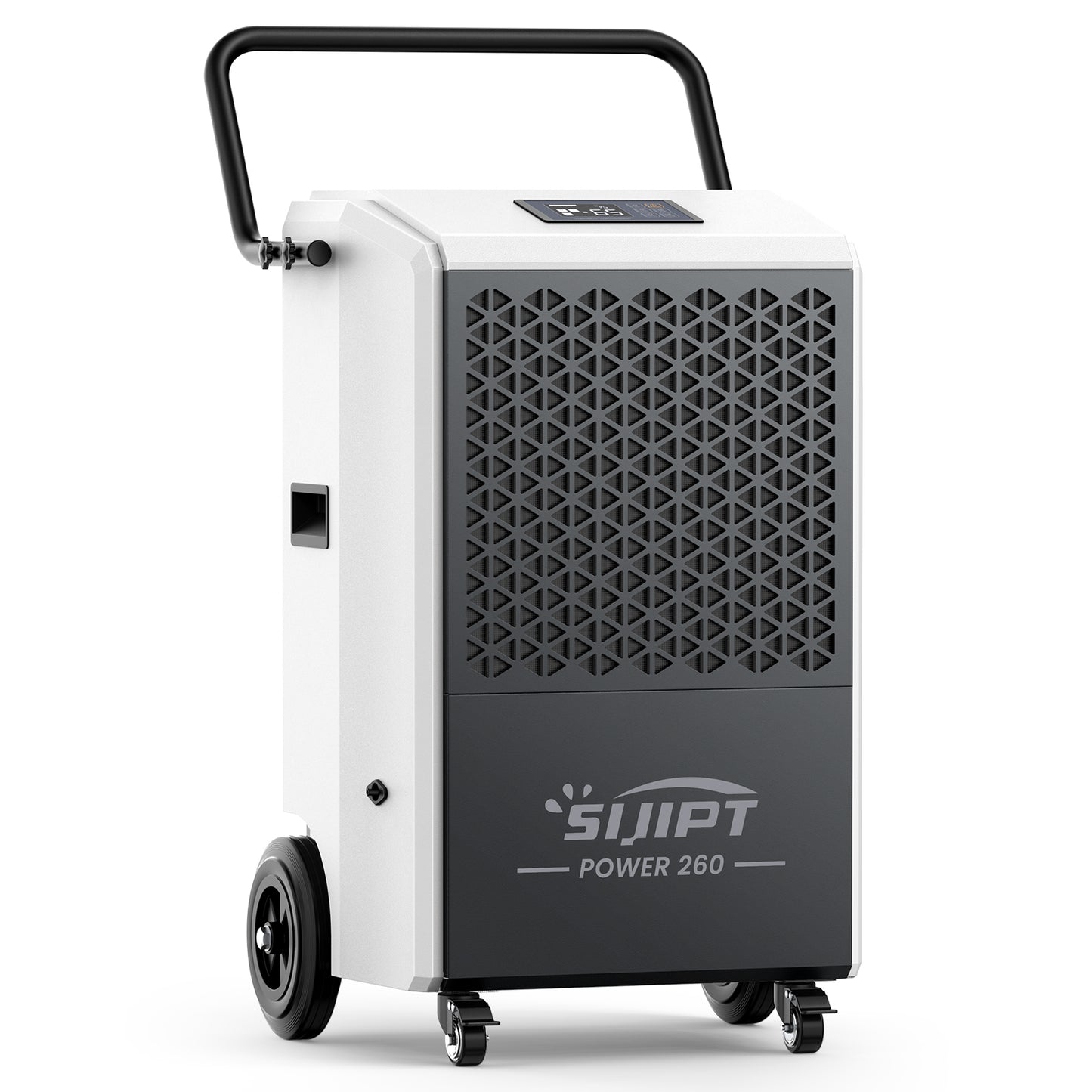 Sijipt 260-pint
commercial flood restoration dehumidifier with pump front view