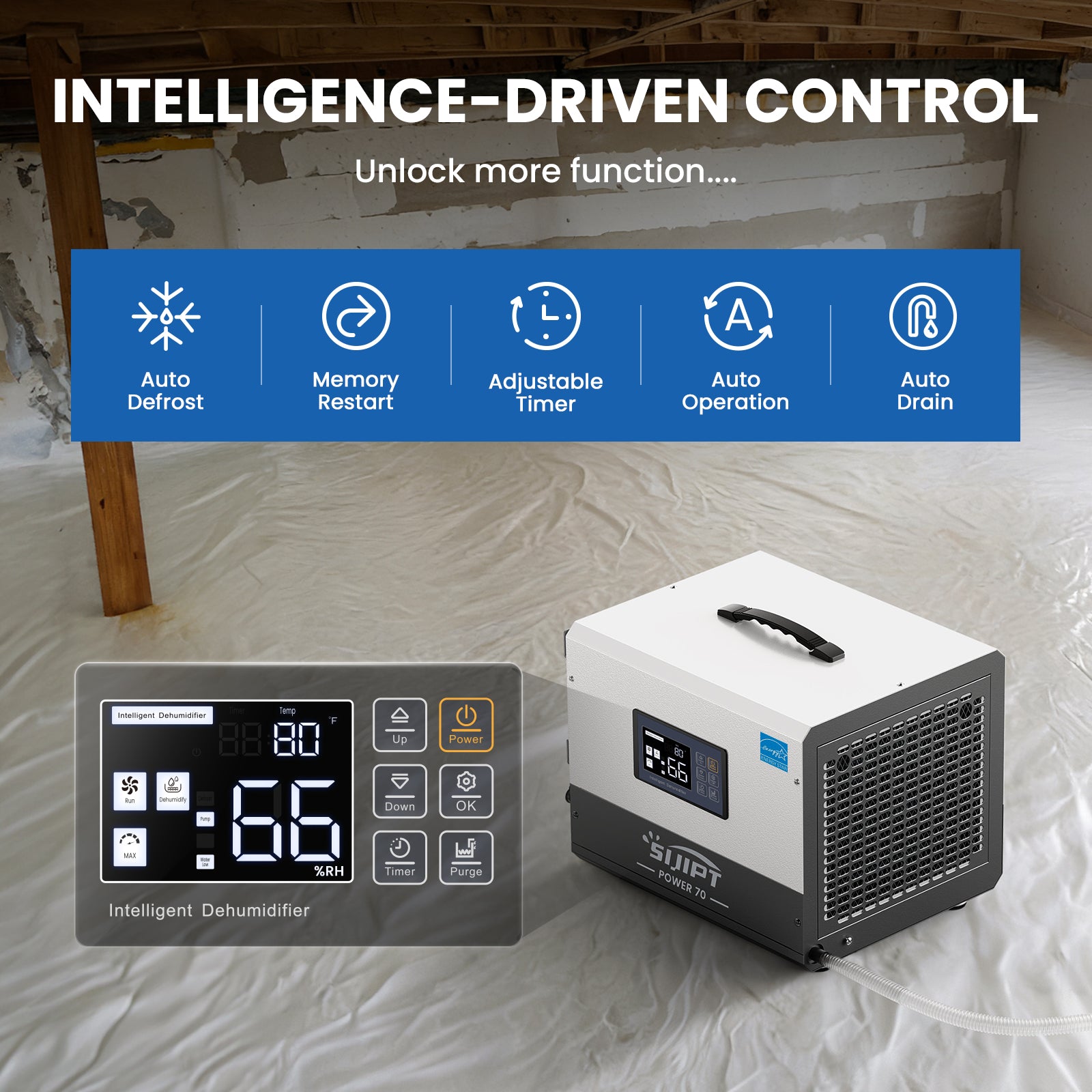 crawlspace dehumidifier