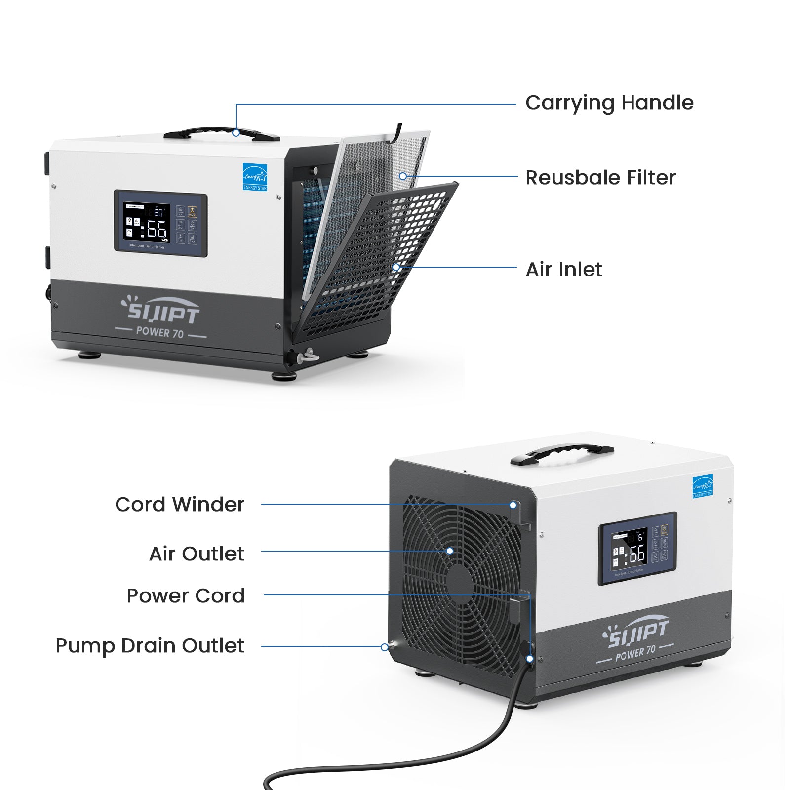 crawlspace dehumidifier